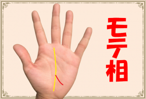 モテモテ間違いなしの手相「モテ線」とは？男女別
